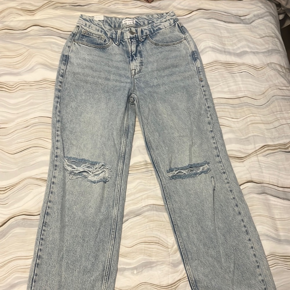 Good American wide leg jean